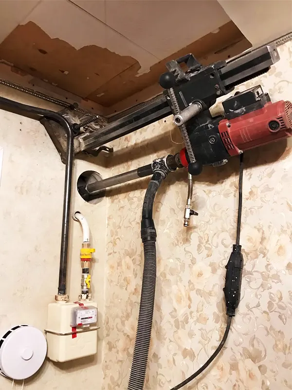 ماكينة كور تخريم الخرسانة