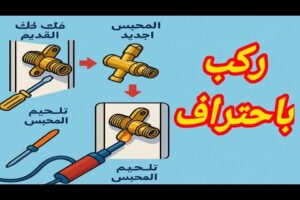 طريقه تغيير محابس التكييف باحتراف عام 2025